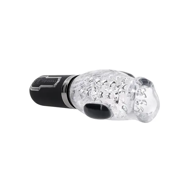 Zero Tolerance Thrill Ride Rechargeable Stroker - Black/Clear - Dolls & Masturbators