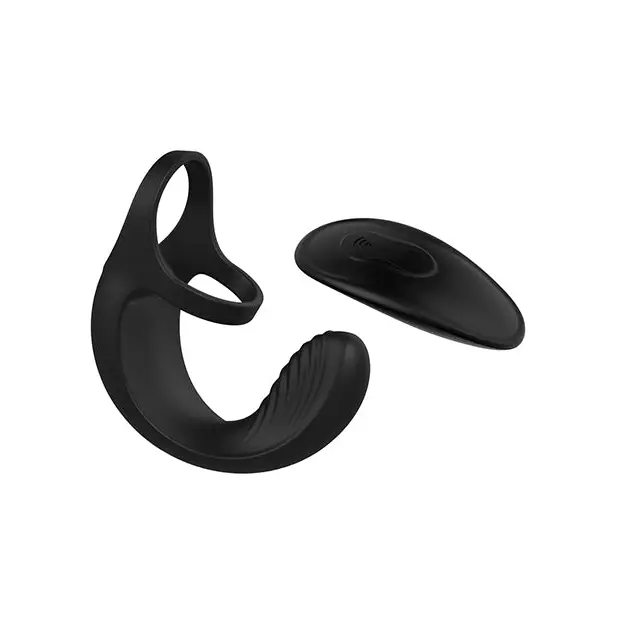 Zero Tolerance Vibrating Ball Cradle w/Remote - Black - Penis Enhancement
