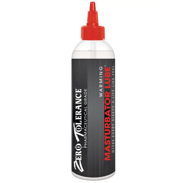 Zero Tolerance Warming Masturbator Lube - 4 oz - Lubricants