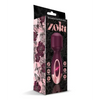 Zola Rechargeable Silicone Mini Wand, Burgundy/Rose Gold
