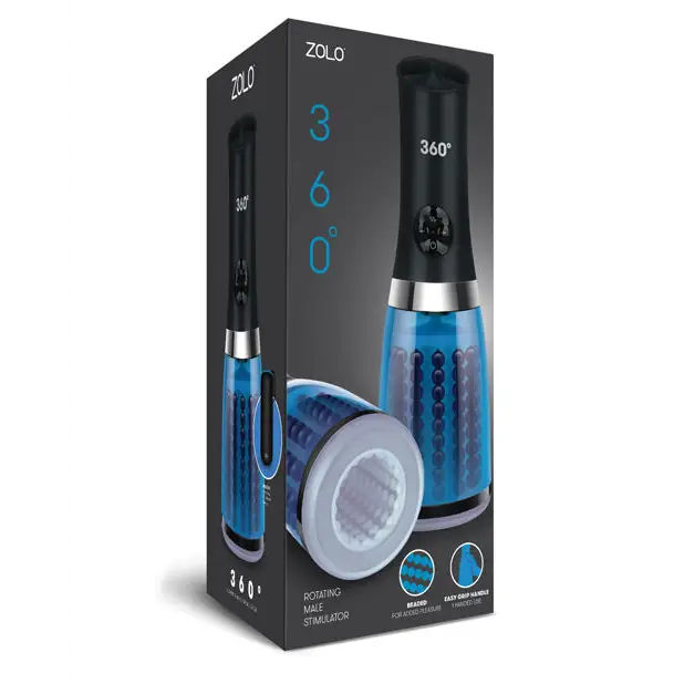 Zolo 360 Rotating Male Stimulator - Dolls & Masturbators
