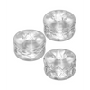 ZOLO Bumperz Squeezable Stroker Set - Clear - Dolls & Masturbators