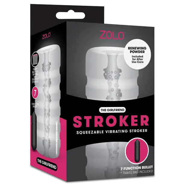 ZOLO Girlfriend Squeezable Vibrating Stroker - Dolls & Masturbators