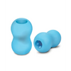 ZOLO Mini Double Bubble Stroker - Blue - Dolls & Masturbators