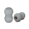 ZOLO Mini Double Bubble Stroker - Gray - Dolls & Masturbators