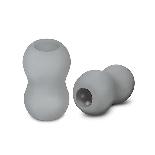 ZOLO Mini Double Bubble Stroker - Gray - Dolls & Masturbators