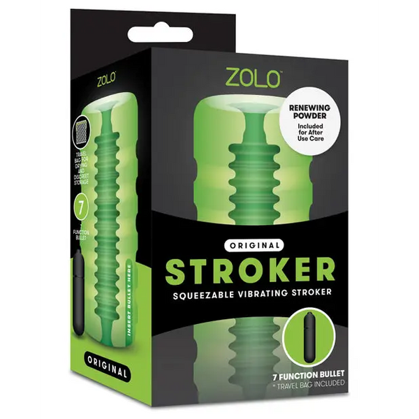 ZOLO Original Squeezable Vibrating Stroker - Dolls & Masturbators