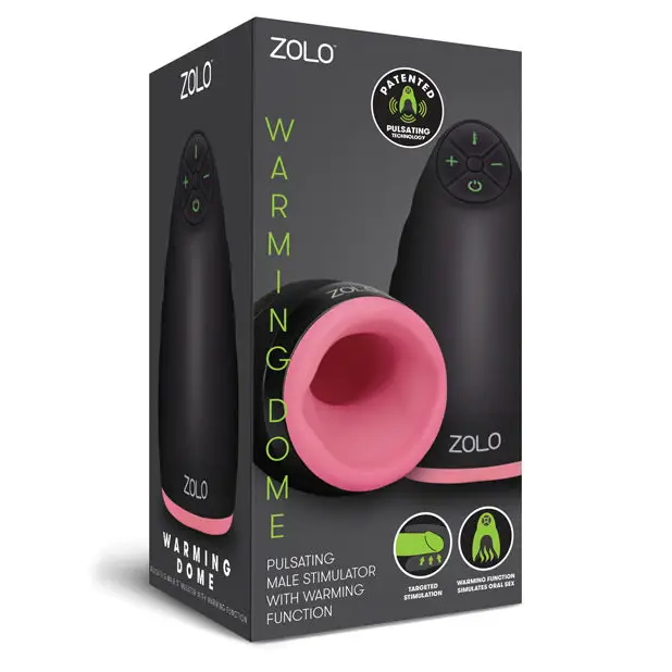 Zolo Pulsating Warming Dome Male Stimulator - Dolls & Masturbators