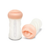 ZOLO Realistic Deep Throat Dual Density Transparent Stroker - Dolls & Masturbators