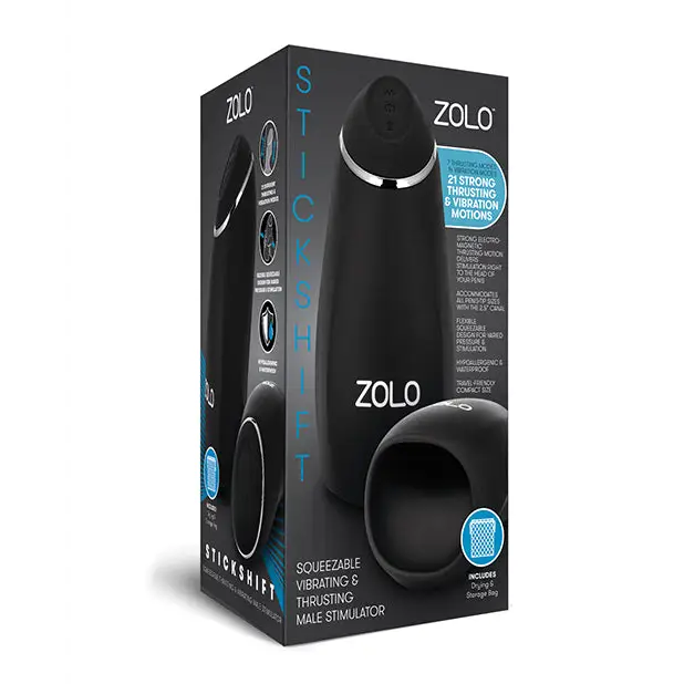 ZOLO Stickshift - Black - Dolls & Masturbators