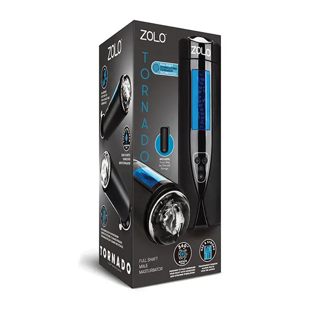 ZOLO Tornado Stroker - Clear - Dolls & Masturbators